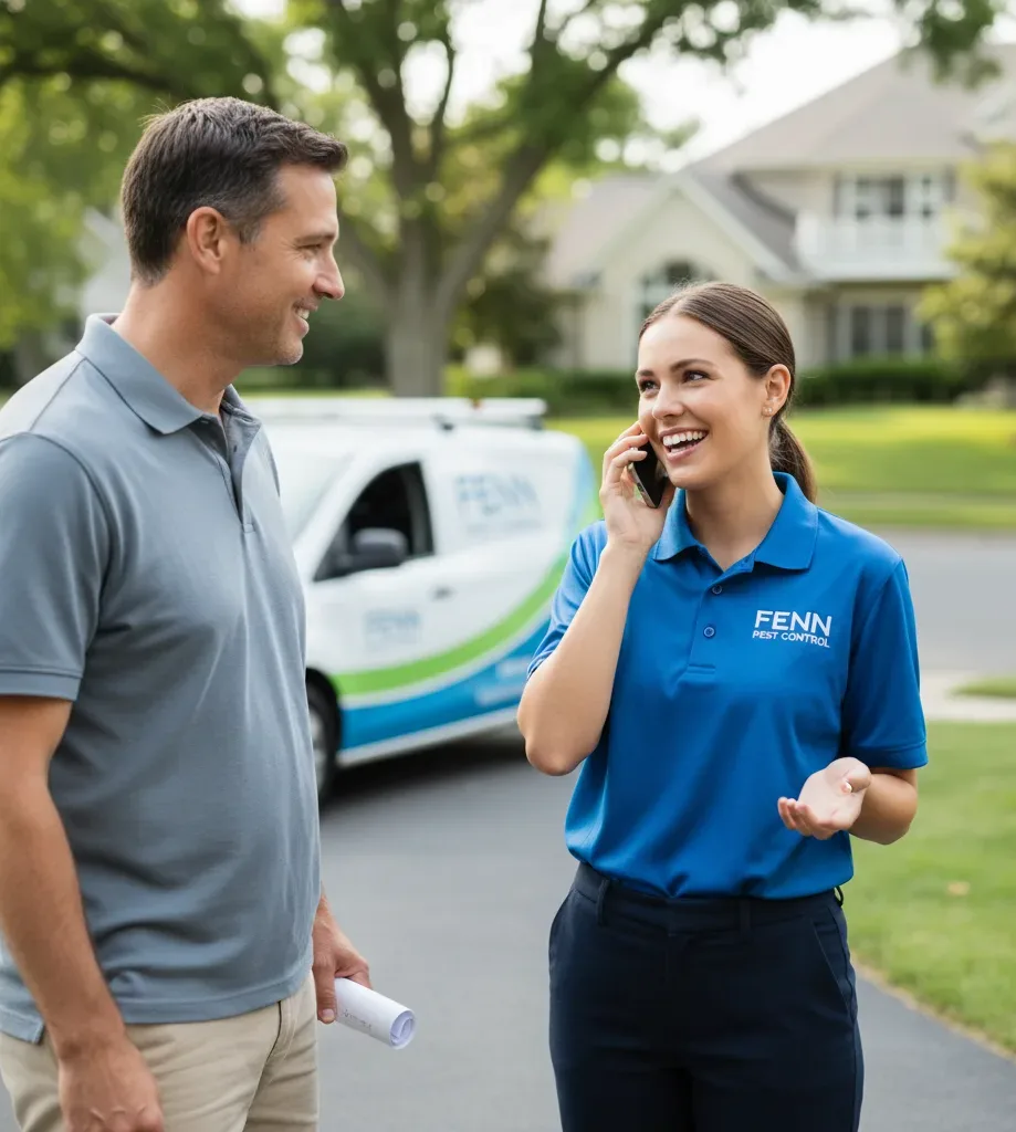 Fenn Pest Control customer support in Herington
